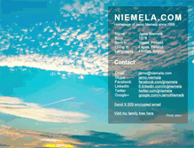 Tablet Screenshot of niemela.com